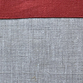 Sand color, red border cm 2 – 0,78″